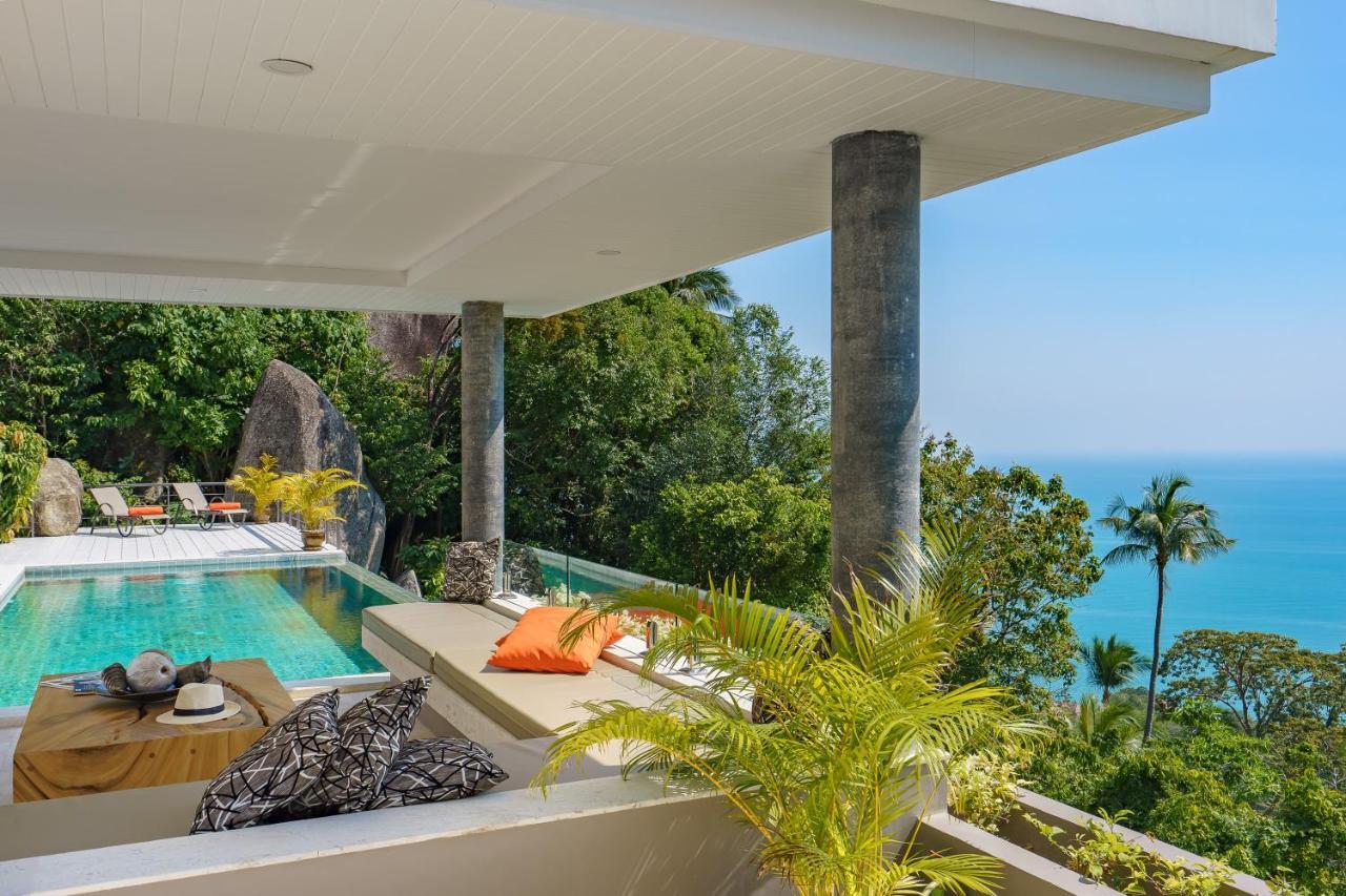 Luxury Seaview Villa -Double Infinity Pools-20 Persons Praia Chaweng Exterior foto