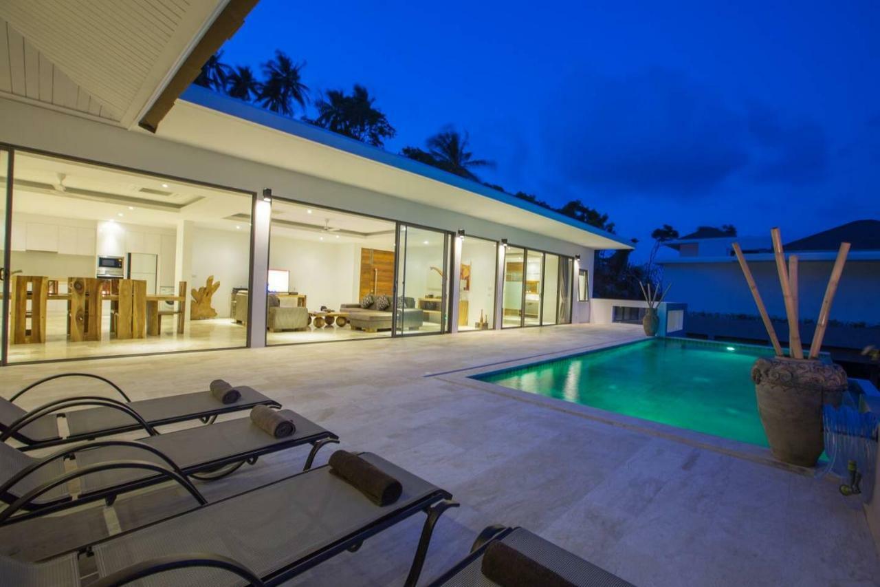 Luxury Seaview Villa -Double Infinity Pools-20 Persons Praia Chaweng Exterior foto