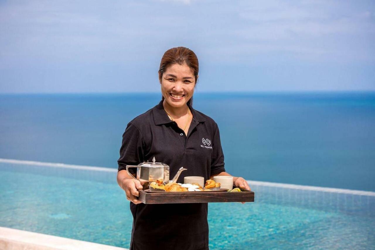 Luxury Seaview Villa -Double Infinity Pools-20 Persons Praia Chaweng Exterior foto