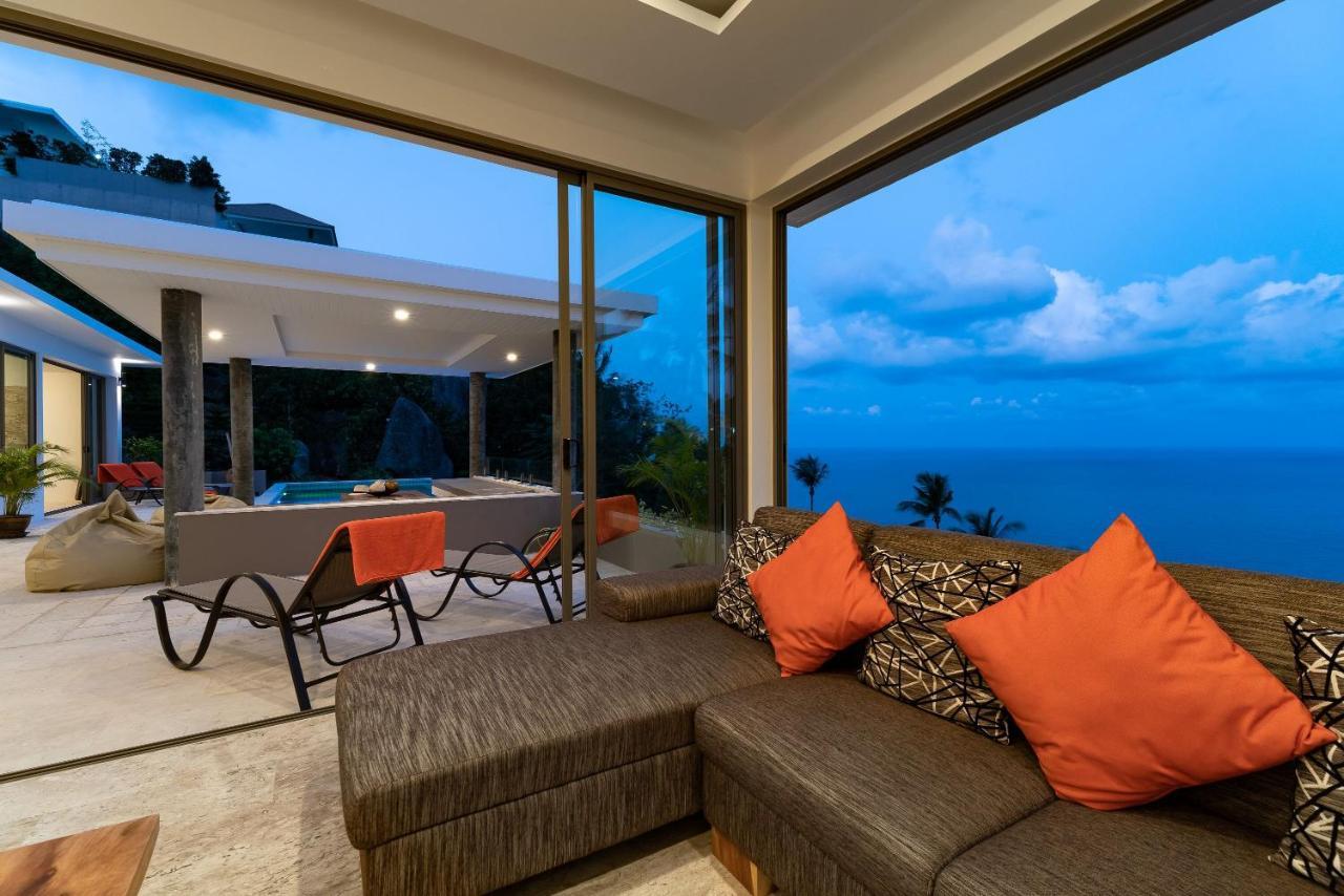 Luxury Seaview Villa -Double Infinity Pools-20 Persons Praia Chaweng Exterior foto