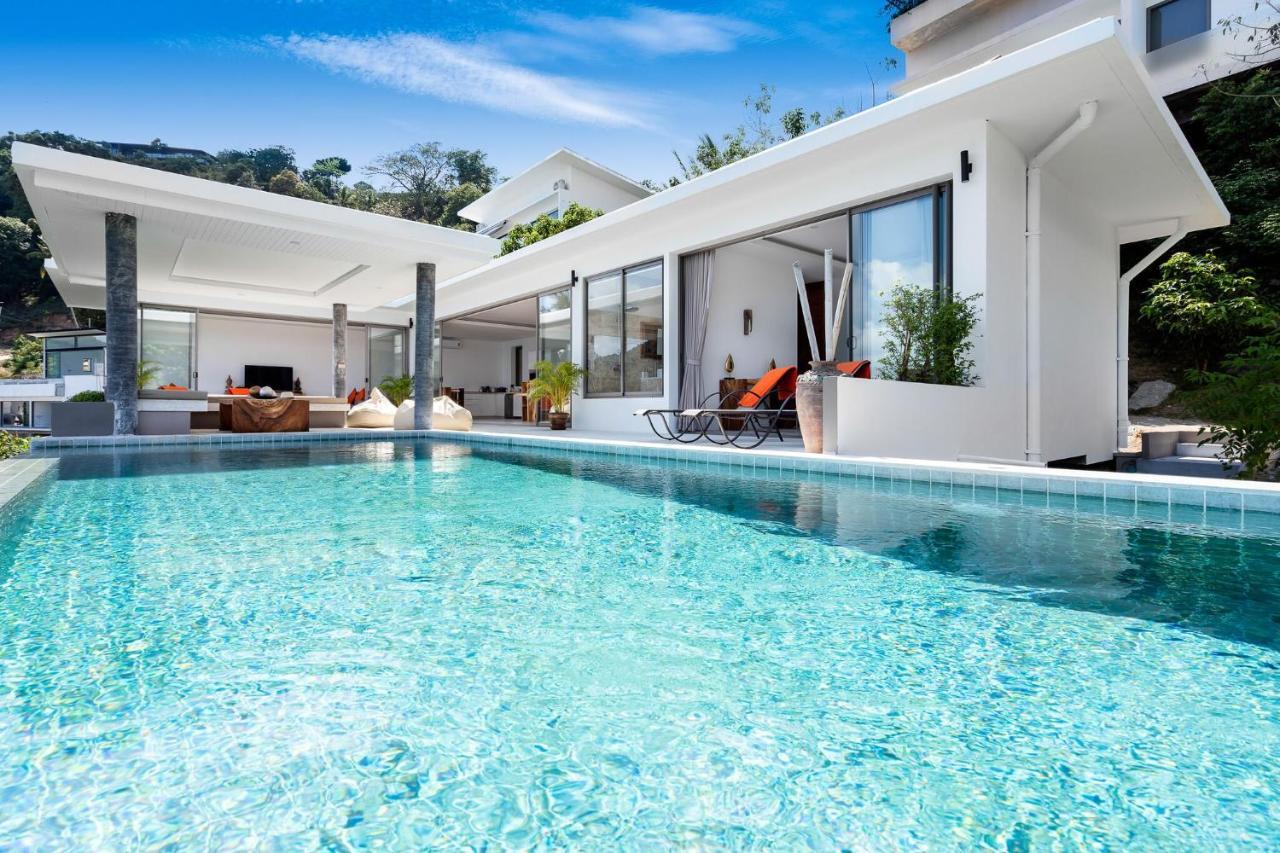 Luxury Seaview Villa -Double Infinity Pools-20 Persons Praia Chaweng Exterior foto
