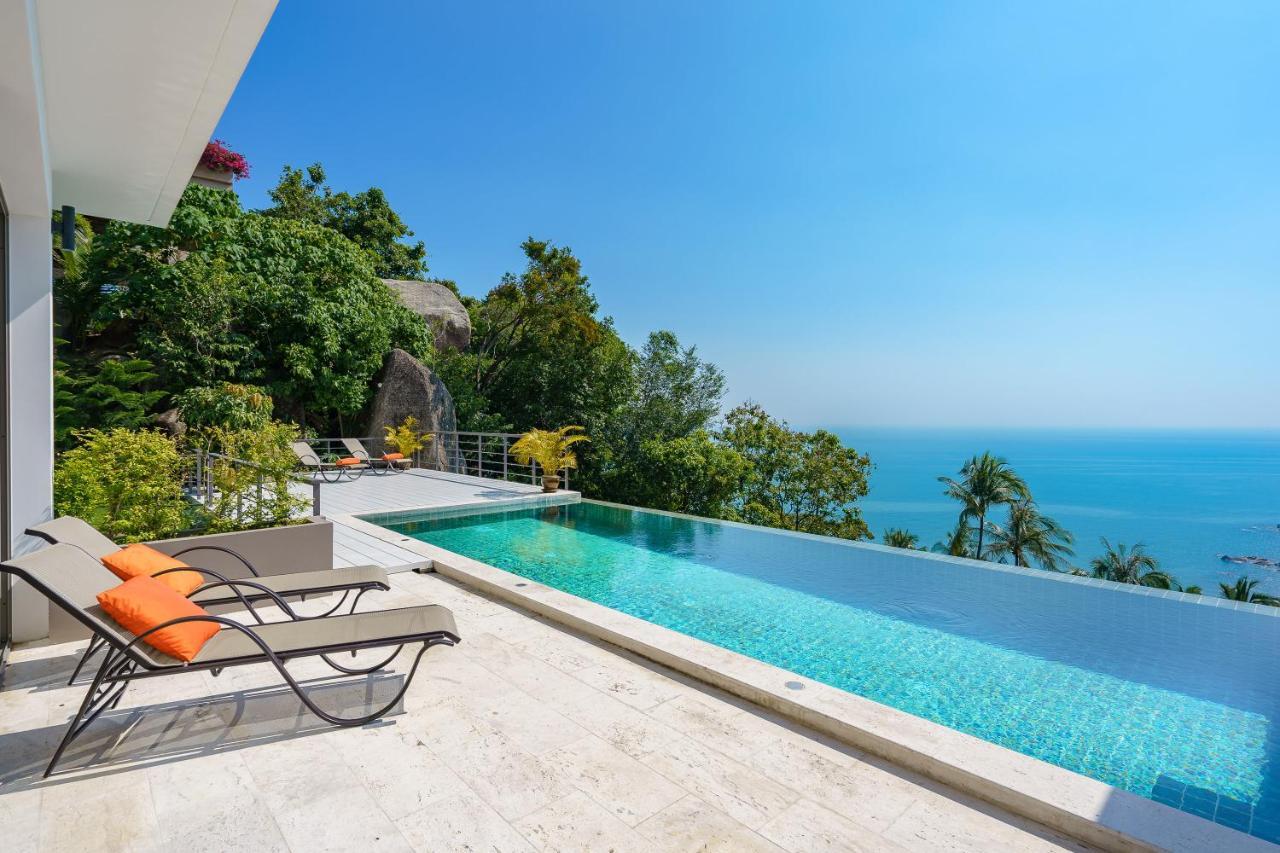 Luxury Seaview Villa -Double Infinity Pools-20 Persons Praia Chaweng Exterior foto