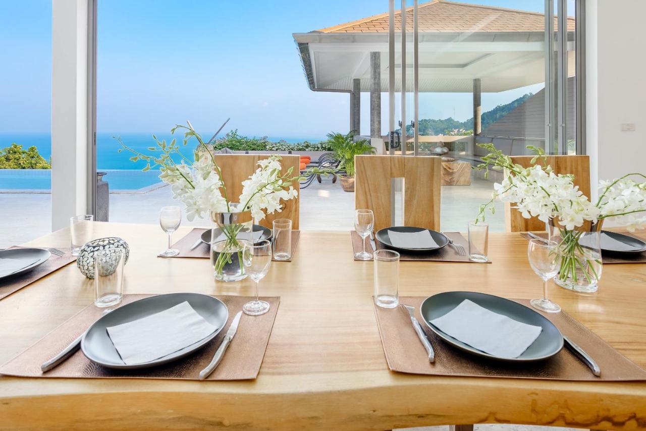 Luxury Seaview Villa -Double Infinity Pools-20 Persons Praia Chaweng Exterior foto